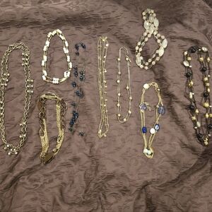 Beaded Necklace Lot. Wear. Crafted. Repurpose. Vintage To Now